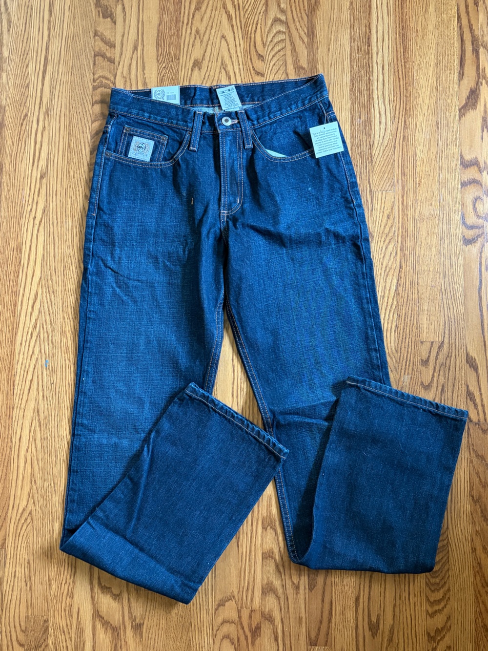Cinch Men's Dark Blue Straight Jeans